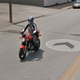 Me, on Google Street View, covering the levers.